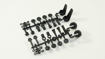 SWORKz S104 Shock Spring Holder with Ball End Plastic Parts